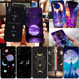 เคสโทรศัพท์มือถือ ซิลิโคนนิ่ม TPU ลายดวงจันทร์ FM25 สําหรับ Xiaomi Poco M6 Pro Redmi 12 5G Note 12T Pro 12R