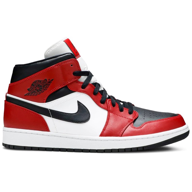 AIR JORDAN 1 MID CHICAGO BLACK TOE