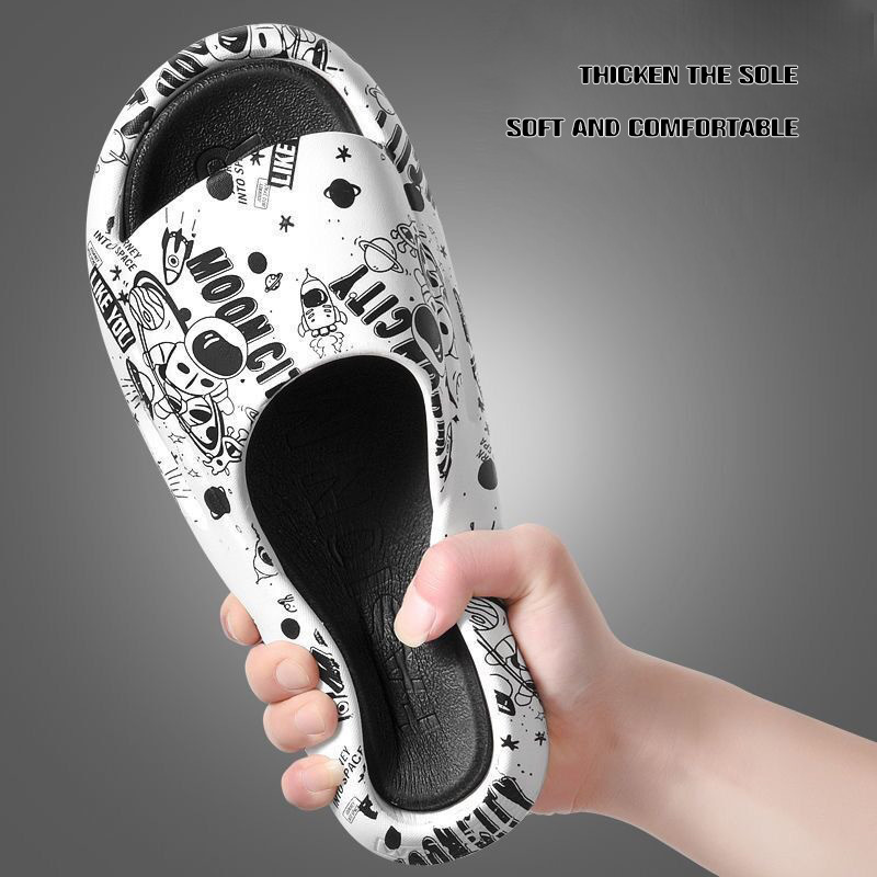 hot🔥การประกันคุณภาพ🔥 import Sliper Men's Slippers Rubber Slippers Cheap Slippers Slippers Go To K