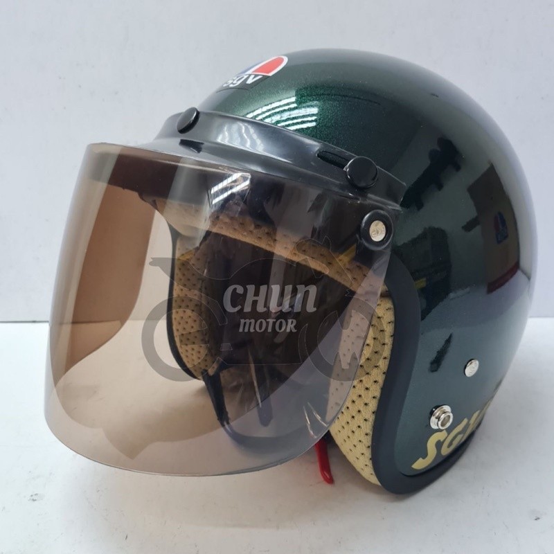 hot🔥การประกันคุณภาพ🔥 import ORIGINAL SGV99 HELMET SPECIAL COLOUR HELMET MOTORCYCLE SIZE 60CM WITH
