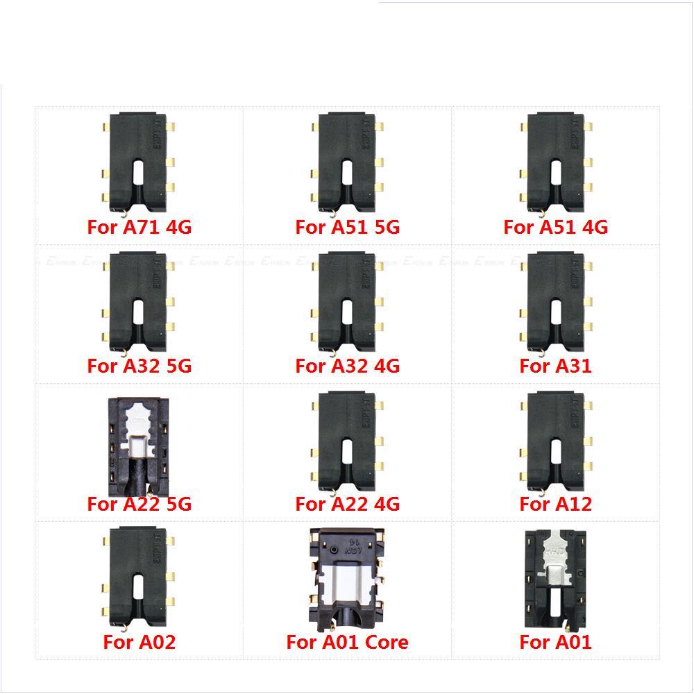SAMSUNG แจ็คหูฟังหูฟังอะไหล่เสียงสําหรับsamsung Galaxy A01 Core A31 A51 A71 A02 A12 A22 A32 4G 5Gพอร