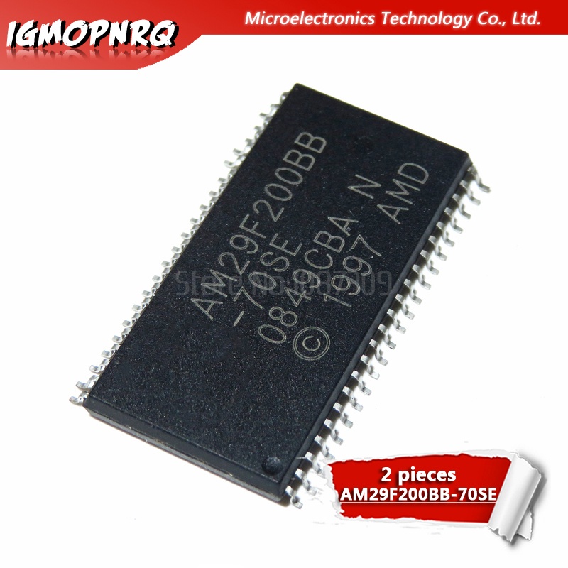 2PCS AM29F200BB-70SE AM29F200BB AM29F200 29F200 SOP44 ใหม่