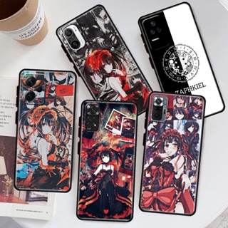 เคสซิลิโคนนิ่ม ลาย Kurumi Tokisaki ป้องกันกล้อง สําหรับ Xiaomi Redmi NOTE 10 10T 10S PRO 10 PRO MAX 11T 11S 11 4G 5G