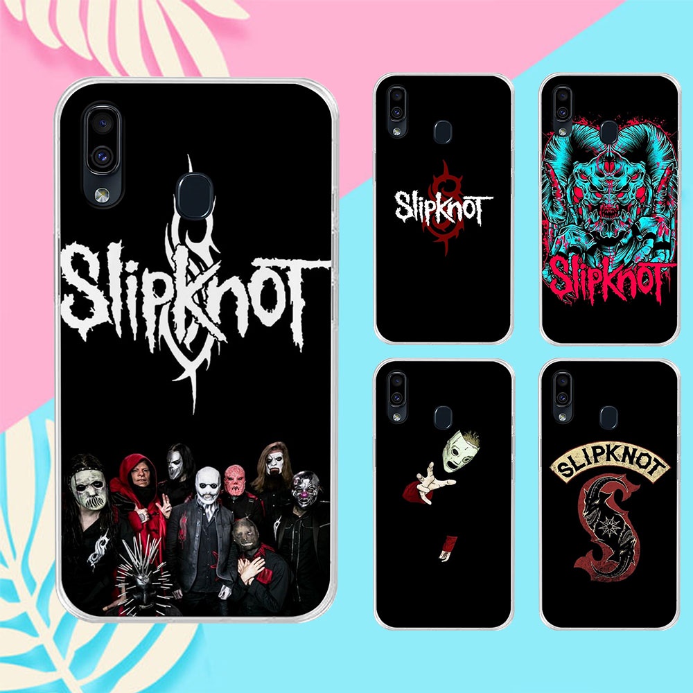 โปร่งใสเคสโทรศัพท์ปกอ่อน Moto E20 E4 Plus E40 E30 E5 Play E6 Plus E6S G Play 2021 Slipknot T8S