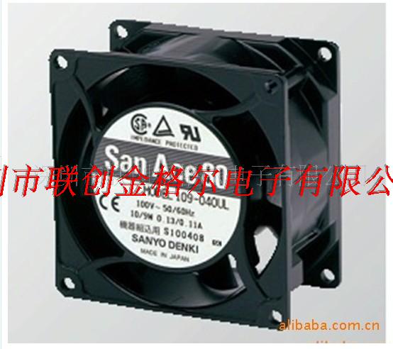 SZ 80*80*42MM พัดลมอุปกรณ์นําเข้าจากญี่ปุ่น 109-047UL AC100V