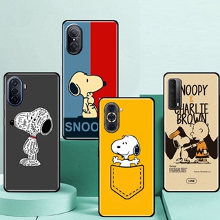 เคสโทรศัพท์มือถือ ซิลิโคนนิ่ม กันรอยกล้อง ลาย Snoopy Charlie Brown สําหรับ Huawei MATE 40 40E PRO 4G 5G PLUS NOVA 2 PLUS 2S 3 3i