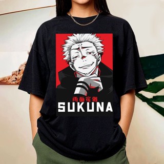 เสื้อยืด ลายการ์ตูนอนิเมะ Itadori Sukuna สําหรับผู้ชาย และผู้หญิง