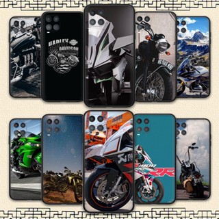 เคสโทรศัพท์มือถือ ซิลิโคนนิ่ม ลายมอเตอร์ไซด์ L5X6 สําหรับ OPPO A77 4G A77S A54s A55 A53s A57 A57S A57E