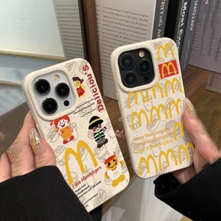 ใหม่ เคสโทรศัพท์มือถือแบบนิ่ม กันกระแทก ลายการ์ตูน Mcdonalds Villain สําหรับ OPPO Reno10pro+ Reno8T Reno7pro reno6 8z 7z 5 A52 A72 A92 A53 A32 A78 A77 A9 2020 A5 2020 A31, F1, F9 / F9pro