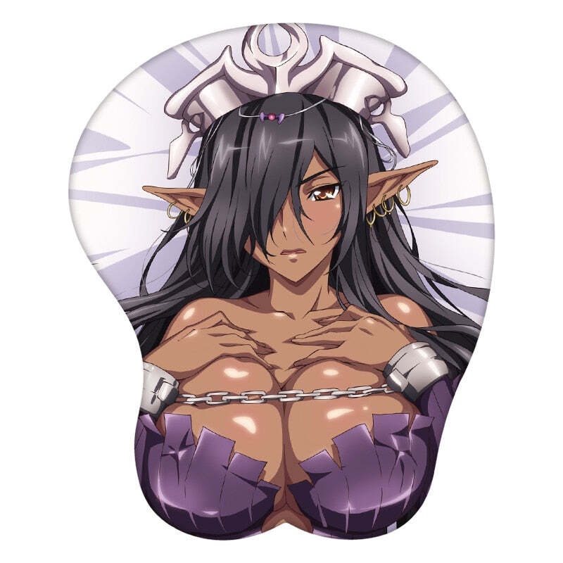 Kuroinu Olga Discordia แผ่นรองเมาส์ซิลิโคน ลายการ์ตูนอนิเมะ 3D เซ็กซี่