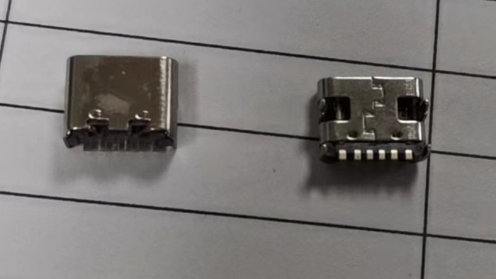 ใหม่ ของแท้ ซ็อกเก็ตเชื่อมต่อ Type C 6 Pin USB 3.1 Type-C ตัวเมีย SMD คุณภาพดี 10 ชิ้น ต่อล็อต