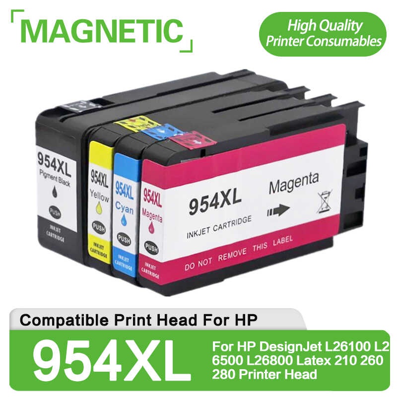 ตลับหมึกที่รองรับ 954 954XL สำหรับ HP954 สำหรับ HP OfficeJet Pro 7740 8210 8710 8715 8716