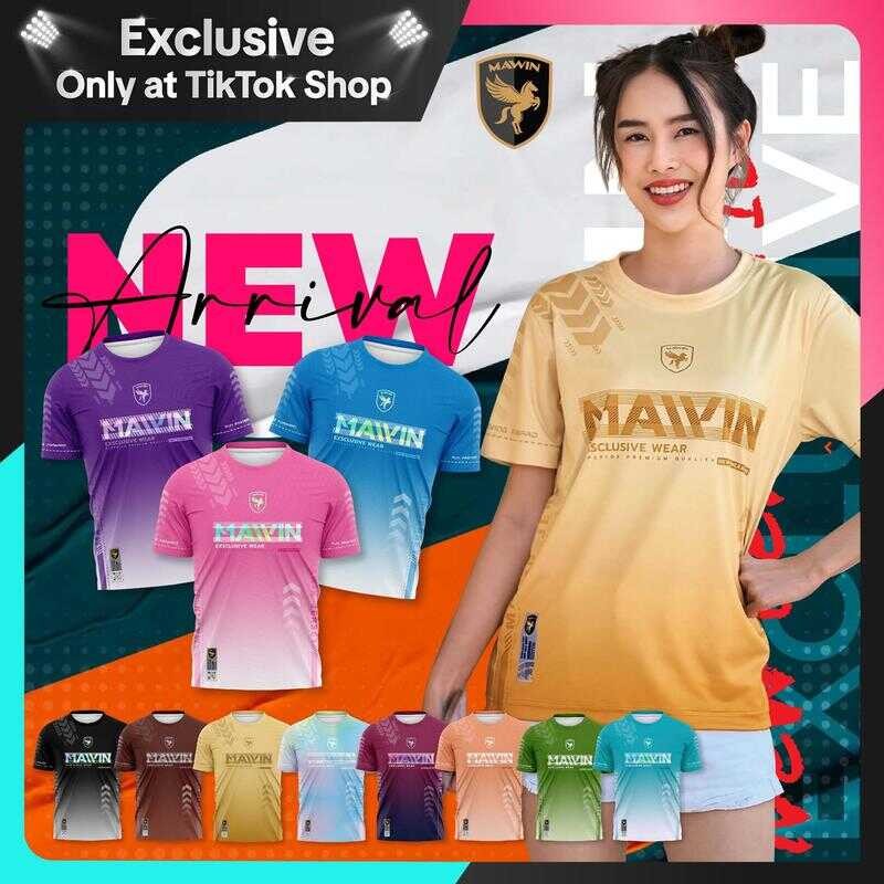 MAWIN เสื้อออกกำลังกาย-Exs WEAR - เสื้อยืด Sport กีฬา