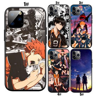 เคสโทรศัพท์มือถือ ลายการ์ตูนอนิเมะ Haikyuu สําหรับ iPhone 12 13 Pro X XS Max Mini ILL5