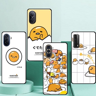 เคสโทรศัพท์มือถือ ซิลิโคนนิ่ม ป้องกันกล้อง ลาย gudetama สําหรับ Huawei P20 2019 P30 P40 PRO PLUS LITE 4G