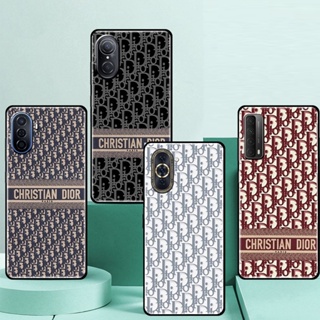 เคสโทรศัพท์มือถือ ซิลิโคนนิ่ม ป้องกันกล้อง ลาย Dior แฟชั่น สําหรับ Huawei P20 2019 P30 P40 PRO PLUS LITE 4G