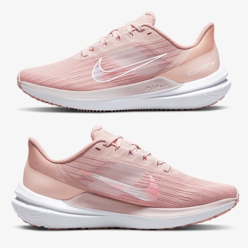 รองเท้าวิ่งหญิง Nike Zoom Winflo9 สีชมพู (DD8686-600) ของแท้% จาก Shop