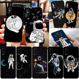 เคสโทรศัพท์มือถือซิลิโคน TPU แบบนิ่ม ลาย FM78 Vector Skateboarding NASA สําหรับ Xiaomi Poco M6 Pro Redmi 12 5G Note 12T Pro 12R