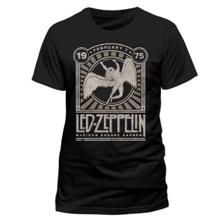 เสื้อยืด พิมพ์ลาย Led Zeppelin Madison Square Gardens Rock OFFICIAL สําหรับผู้ชาย และผู้หญิง