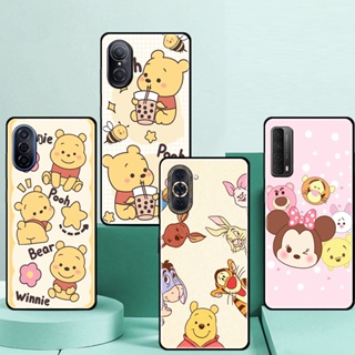 เคสโทรศัพท์มือถือ ซิลิโคนนิ่ม กันรอยกล้อง ลายการ์ตูนดิสนีย์ วินนี่ เดอะ พูห์ สําหรับ Huawei P20 2019 P30 P40 PRO PLUS LITE 4G