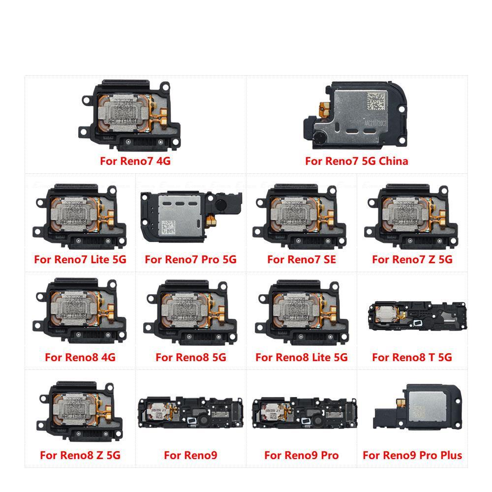 ด้านหลังด้านล่าง Buzzer Ringer ลําโพงสําหรับ OPPO Reno7 Reno8 Reno9 Pro Plus Lite SE TZ 4G 5G Loud ล