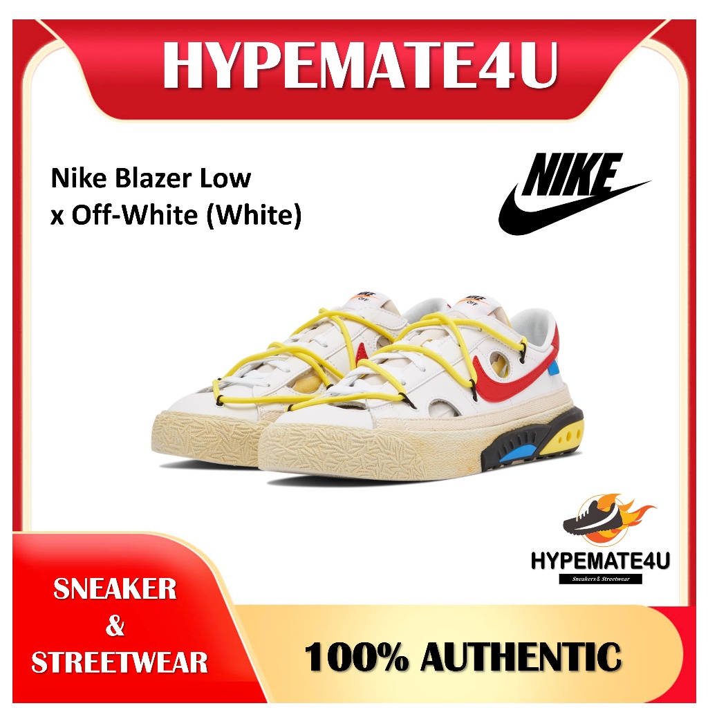 Nike Off  White x Nike Blazer Low - White (Men)