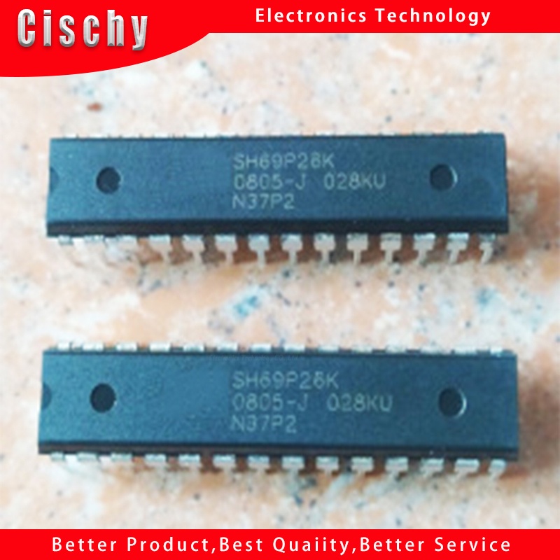 มีสินค้า วงจรรวม DIP-28 SH69P26 SH69P26K 1 ชิ้นต่อล็อต