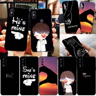 เคสโทรศัพท์มือถือ ซิลิโคนนิ่ม TPU ลายคู่รักน่ารัก FM10 สําหรับ Xiaomi Poco M6 Pro Redmi 12 5G Note 12T Pro 12R