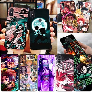 เคสโทรศัพท์ซิลิโคน TPU แบบนิ่ม ลาย FM92 อนิเมะ Demon Slayer สําหรับ Xiaomi Poco M6 Pro Redmi 12 5G Note 12T Pro 12R