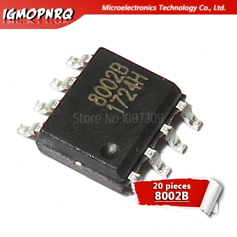 20 ชิ้น CKE8002B SOP-8 8002B SOP ใหม่