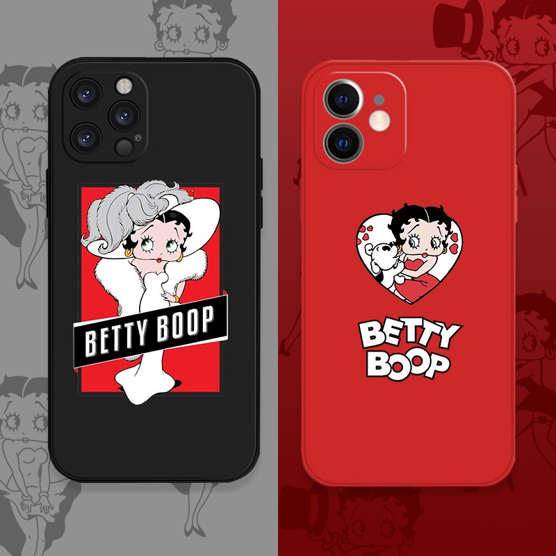 เคสโทรศัพท์มือถือ ผ้าฟลีซ ลาย Betty สําหรับ Apple Iphone 14pro 13 X Xr 11 12 7 8 Xs 7 Max Plus 8 Mini 11 13 6 X 6s 12 Xr 14 Pro