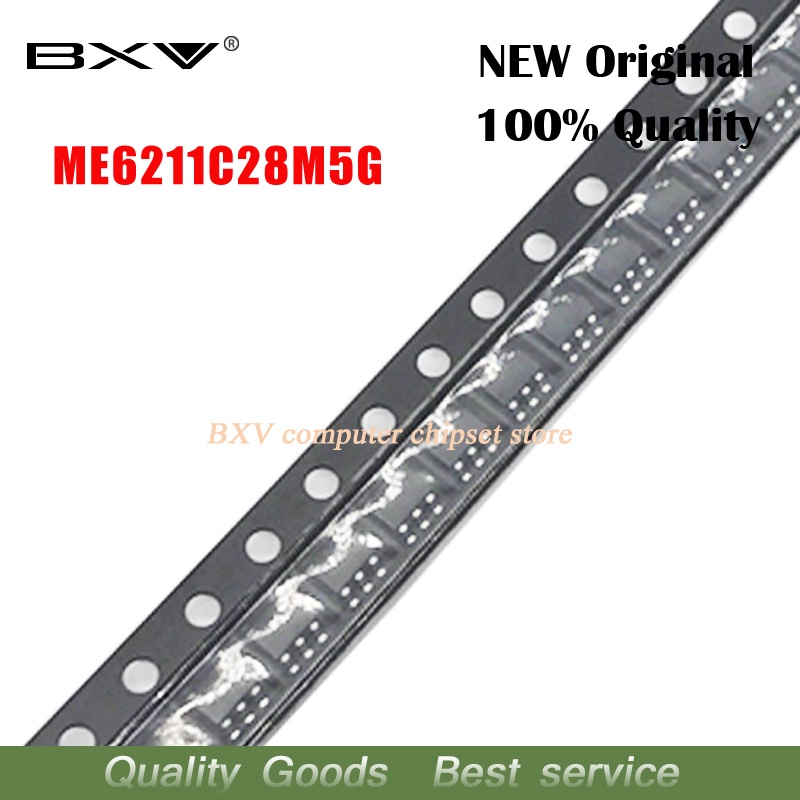 10 ชิ้น/ล็อต ME6211C28M5G ME6211 SOT23-5 ใหม่
