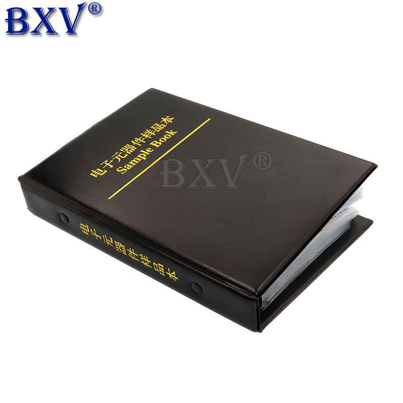 4250PCS 8500PCS 8850PCS 0201 0402 0603 0805 1206 Resistor Sample Book 5% SMD Assorted Kit 10K 100K 1