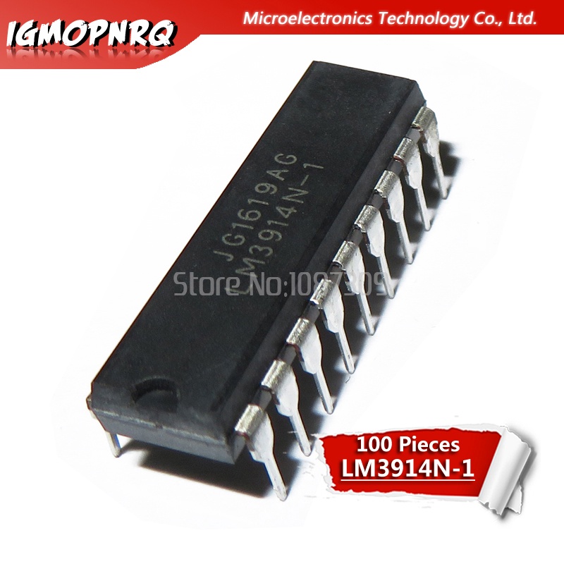 100 ชิ้น LM3914N LM3914N-1 LM3914 DIP-18 ใหม่