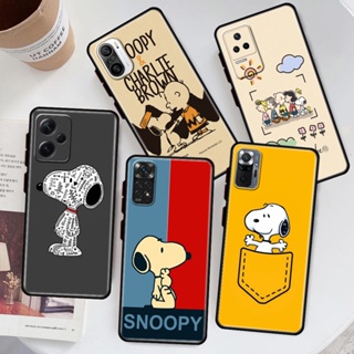 เคสโทรศัพท์มือถือ ซิลิโคนนิ่ม กันรอยกล้อง ลายการ์ตูน Snoopy Charlie Brown สําหรับ Xiaomi Redmi 9C NFC 9A 9T 10 4G