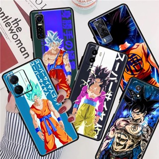 เคสโทรศัพท์มือถือ ซิลิโคนนุ่ม กันรอยกล้อง ลายการ์ตูนดราก้อนบอล สําหรับ Vivo Y51 Y33 Y72 Y52 Y75 Y55 Y74S Y76S Y77E Y50 Y30 Y30I Y31S Y54S Y33S Y33T Y51S Y53S 5G