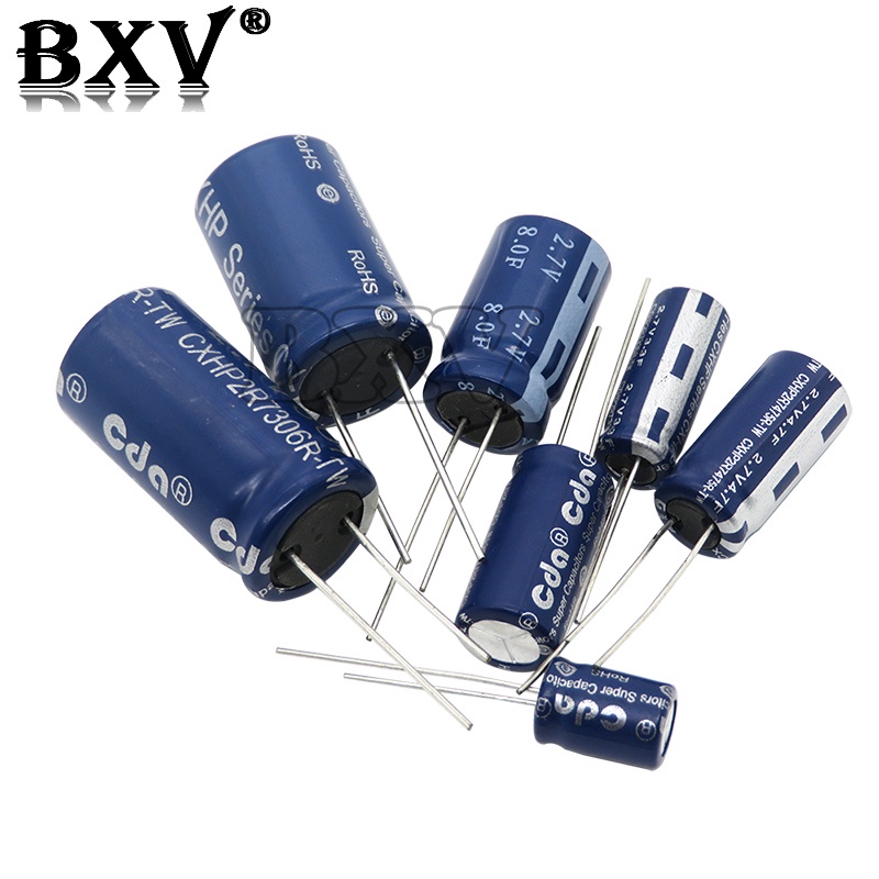2PCS Super Capacitor Farad Capacitor ใหม่ PUMUDDSY 2.7V 2F 3.3F 4F 4.7F 5F 6F 7F 8F 10F 15F 20F 25F 30F 60F ราคา ถูกที่สุด ดีลบีเคเค แกลเลอรีภาพที่ 5