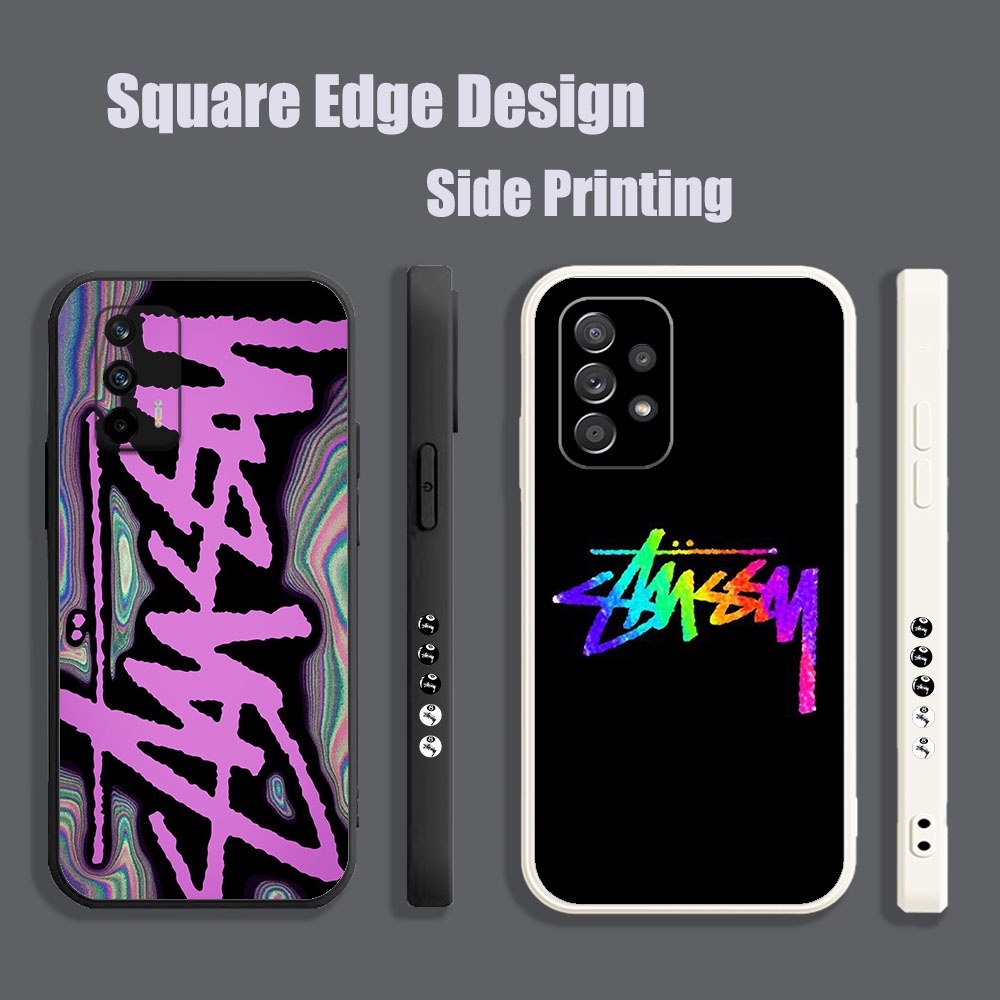 ปลอกสําหรับ infinix Smart 5 4 Hot 9 11 Play Note 12 G96 Pro stussy y2k Pretty retro vintage โลโก้ IA