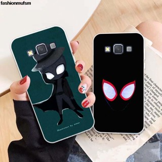 เคสโทรศัพท์มือถือซิลิโคน TPU แบบนิ่ม ลาย 04 สไปเดอร์แมน สําหรับ Samsung A3 A5 A6 A7 A8 A9 Star Pro Plus E5 E7 2016 2017 2018