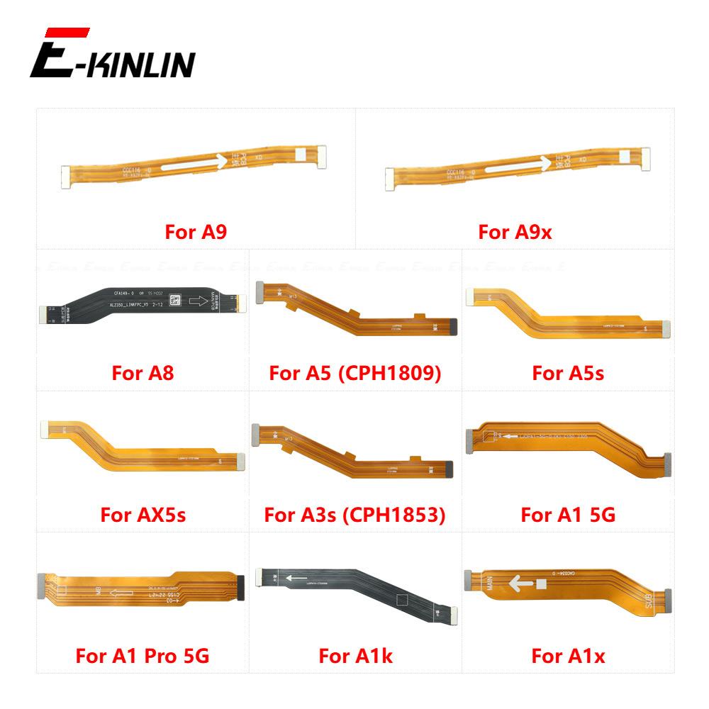 เมนบอร์ดเมนบอร์ดหน้าจอ LCD เชื่อมต่อสายเคเบิลริบบิ้น แบบยืดหยุ่น อะไหล่เปลี่ยน สําหรับ OPPO A9 A9x A