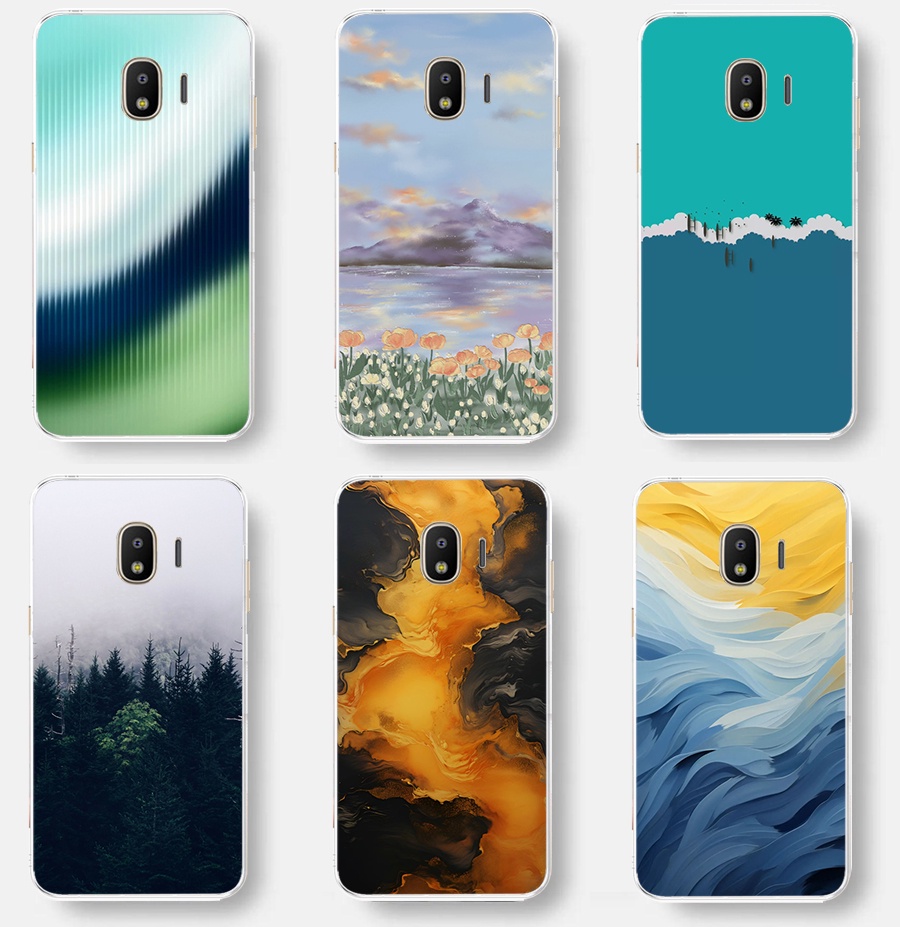 เคสซิลิโคนนิ่ม สําหรับ Samsung galaxy j4 2018