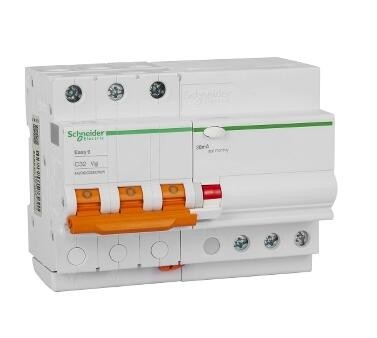 SZ EA9RN3C3230CA EA9R 3P C32A 30mA A 3P | ซี | 30mA | 32A EA9R เซอร์กิตเบรกเกอร์ป้องกันการรั่วไหล