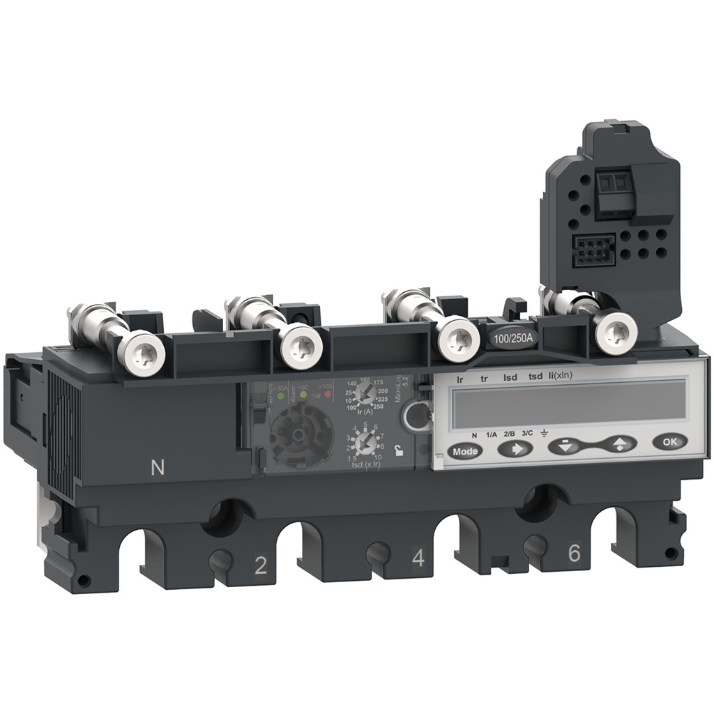 SZ LV431496 รุ่นใหม่ C2545E250 TRIP UNIT NSX250 AC 4P4D 250A 5.2E Trip unit MicroLogic 5.2 E สําหรับ