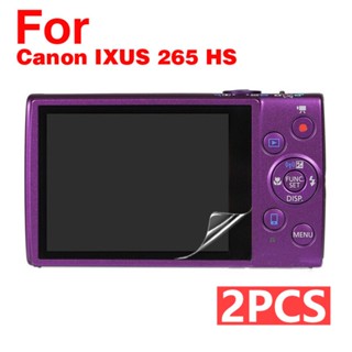 2 ชิ้น ฟิล์มกระจกนิรภัยกันรอยหน้าจอกล้อง สําหรับ For Canon IXUS 265 HS 265HS