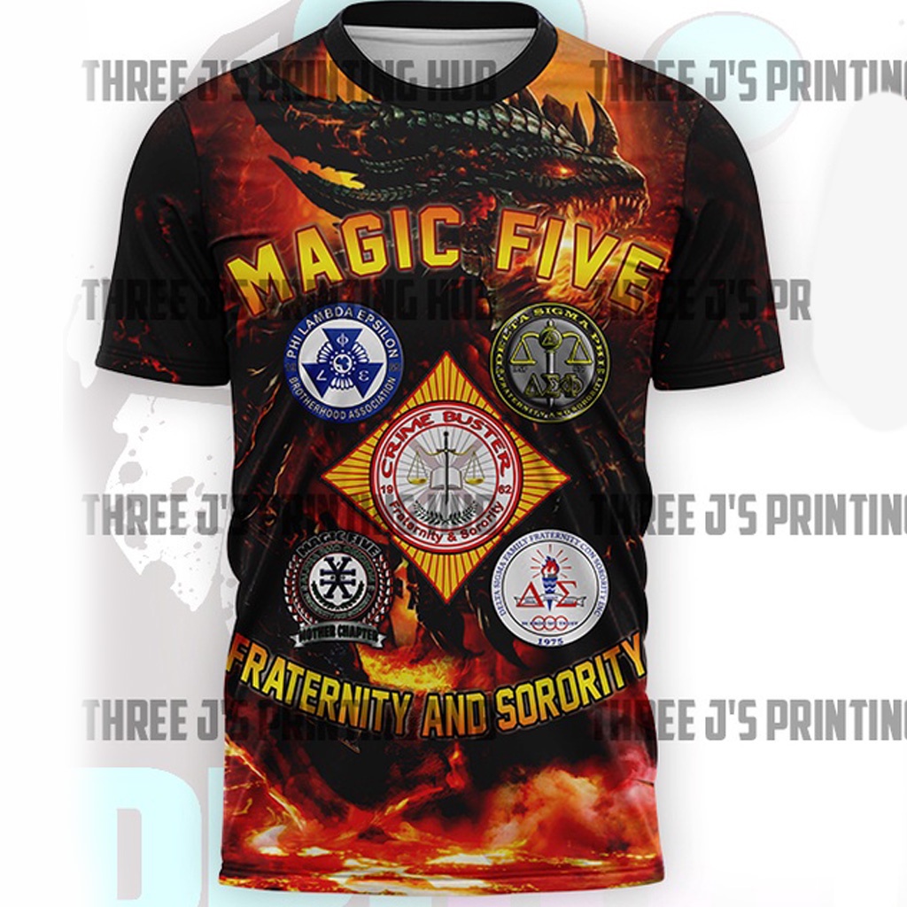 เสื้อ Magic 5 Fraternity MAGIC FIVE NEW DRAGON DESIGN