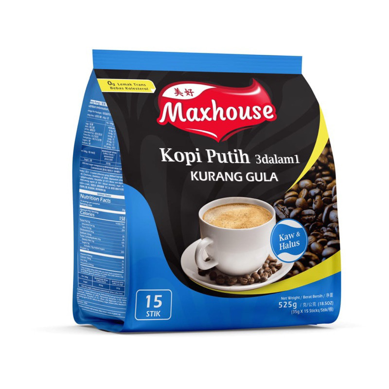 hot🔥การประกันคุณภาพ🔥 import Maxhouse 3 In 1 & 2 In 1 White Coffee