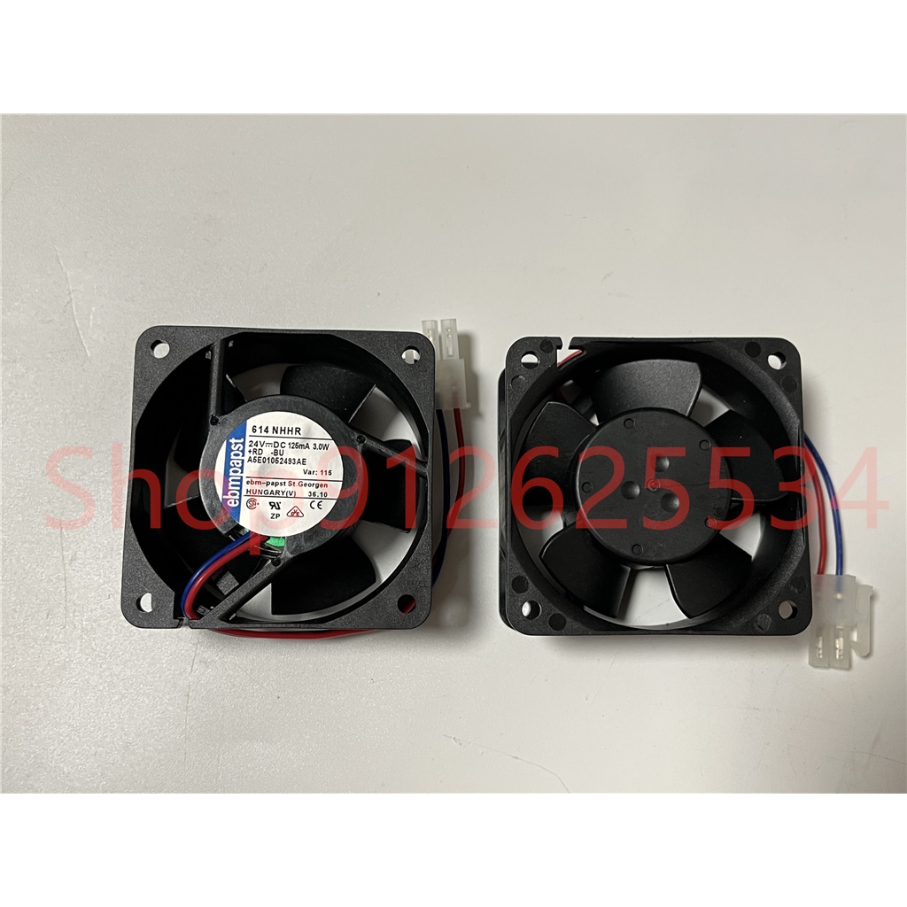 YY เดิมแท้เยอรมัน 60*60*25 มม. อุปกรณ์ระดับไฮเอนด์ axial flow พัดลม A5E01052493AE 614NHHR 24VDC 125M