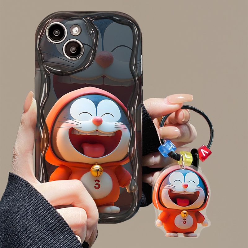 เคสนิ่ม ลายการ์ตูนโดราเอมอน แมวน่ารัก สําหรับ iPhone 15 Plus Pro Max 14 13 12 11 Xs Max Xr 7 8 Plus 6 6S Plus