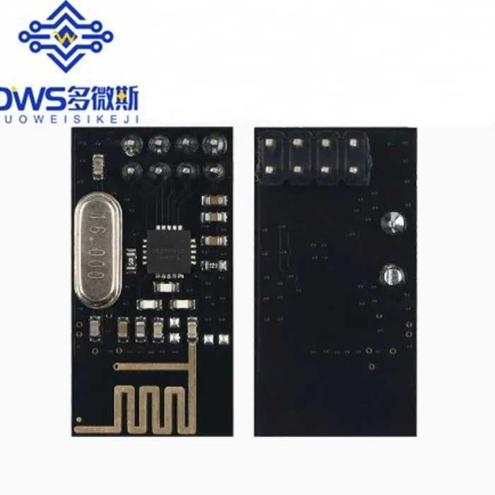 ❤ โมดูลไร้สาย Nrf24l01 สีดำ + รุ่นอัพเกรด G คิงคอง