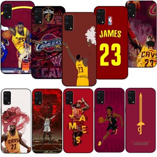 เคสโทรศัพท์มือถือ ซิลิโคนนิ่ม TPU ลายบาสเก็ตบอล Lebron James FM107 สําหรับ Realme C53 Narzo 60 GT3 11 5G 4G